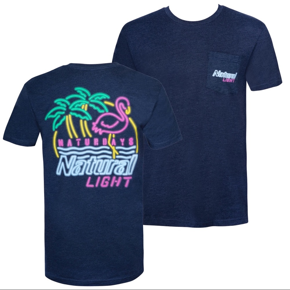 Natural Light limited tee shirt